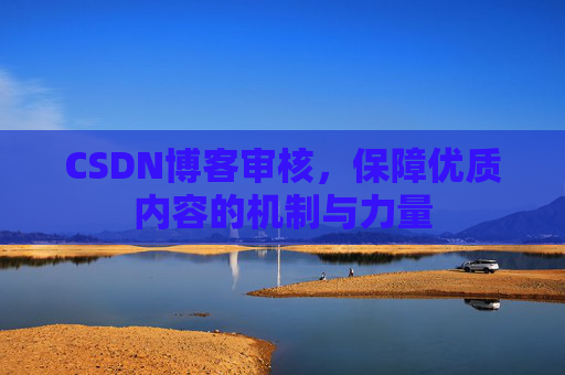 CSDN博客审核,保障优质内容的机制与力量